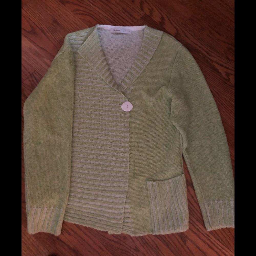 Skovhuus  Mint Green Sweater.  Made in Denmark